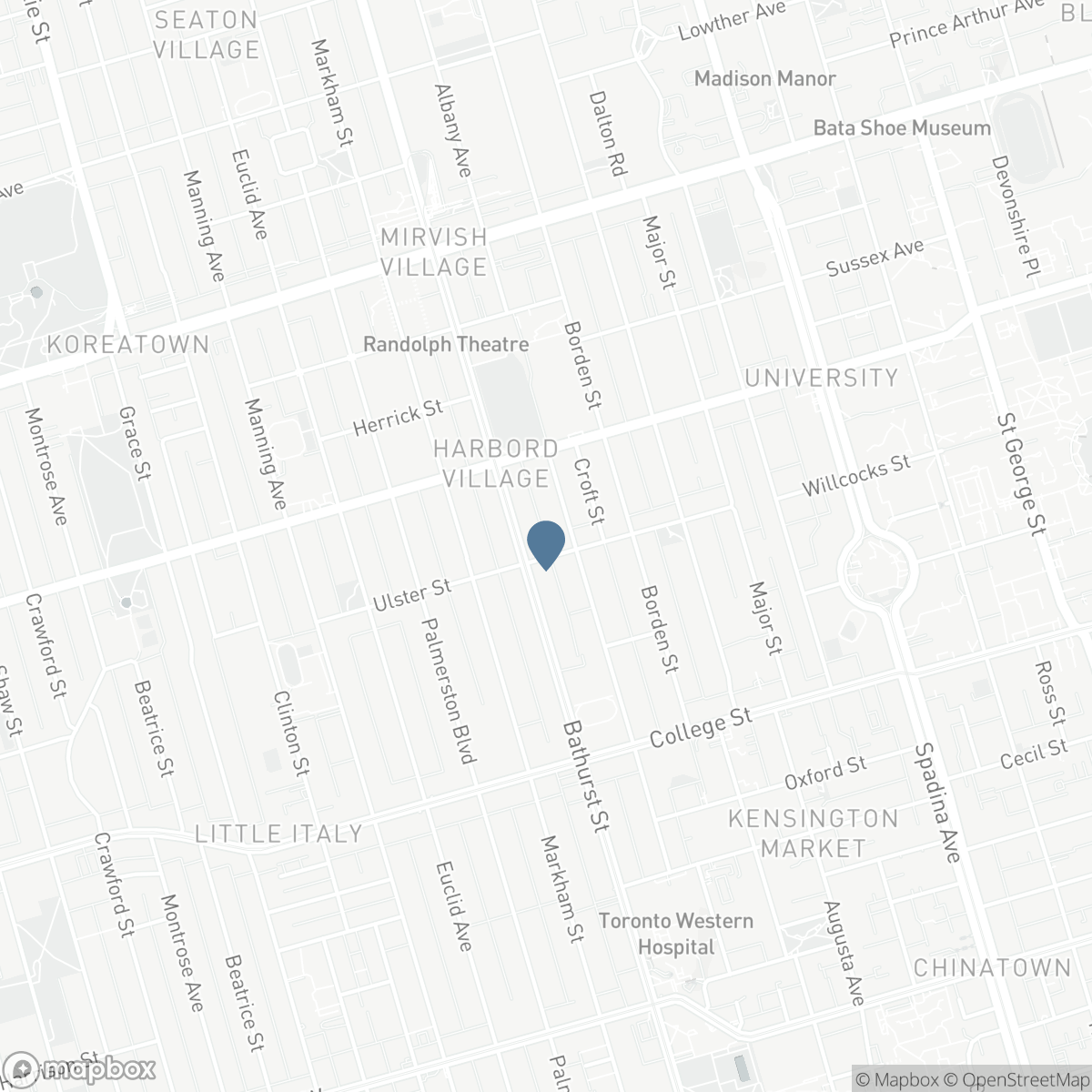 102 ULSTER STREET, Toronto, Ontario M5S 1G1